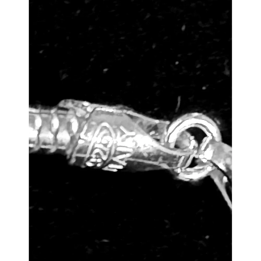 Italy 925 Sterling Silver Snake Chain Bracelet 7